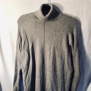 Long cowl neck sweater